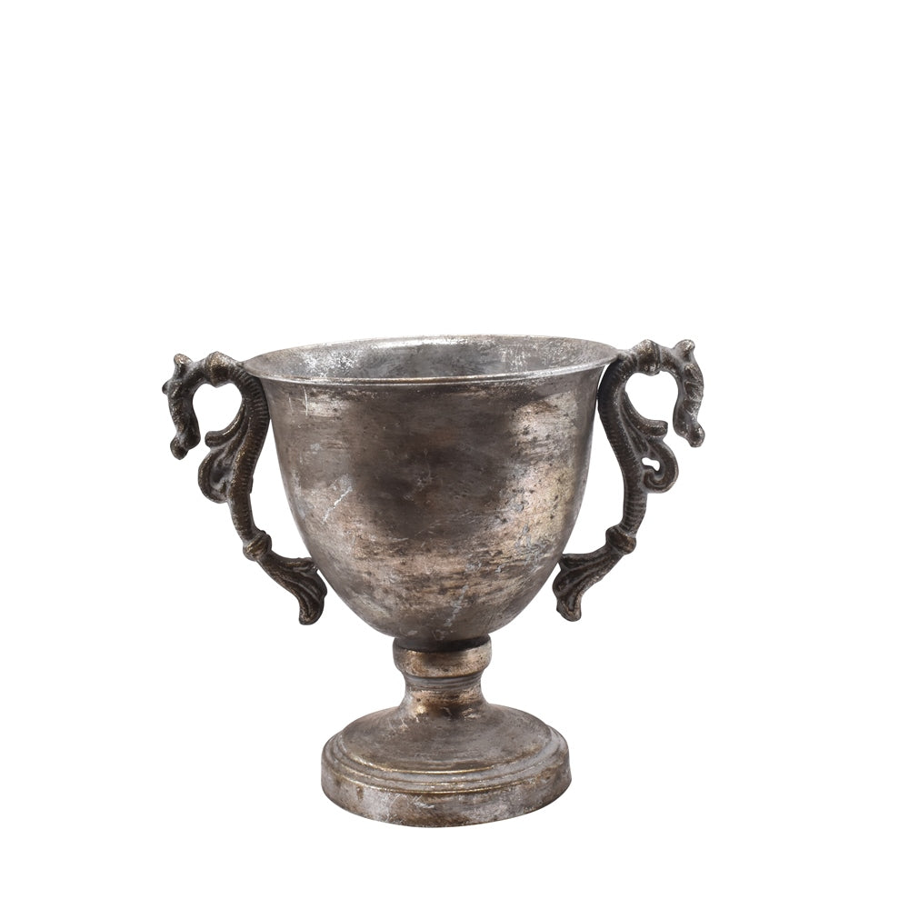 Smuk Pokal i Antique Sølv, 2 Størrelser