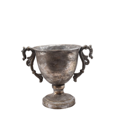 Smuk Pokal i Antique Sølv, 2 Størrelser