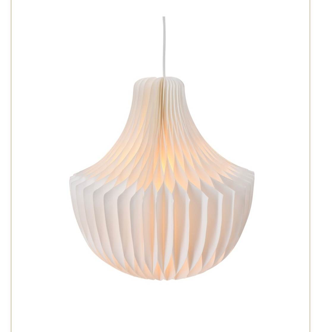 Loftlampe Akira 2 Størrelser Cream Tilbud